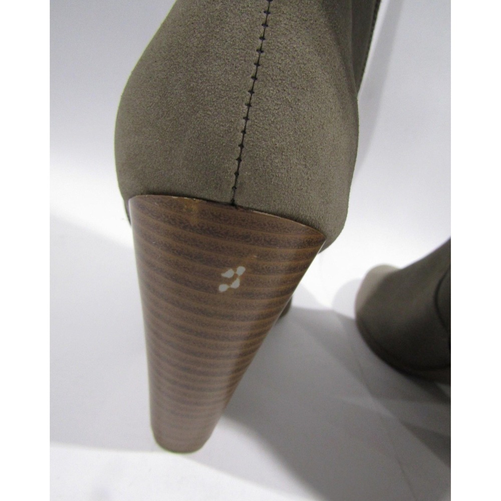 A.N.A. Tall Knee High Boots Women's Size 8.5 Taupe Faux Suede Side Zip NWT - Picture 7 of 9